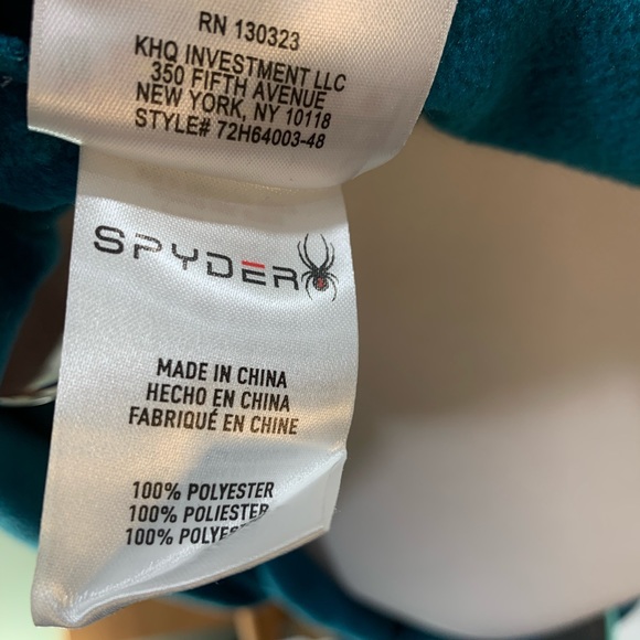 Spyder Swell Full Zip Hooded Performance Jacket - Picture 7 of 8